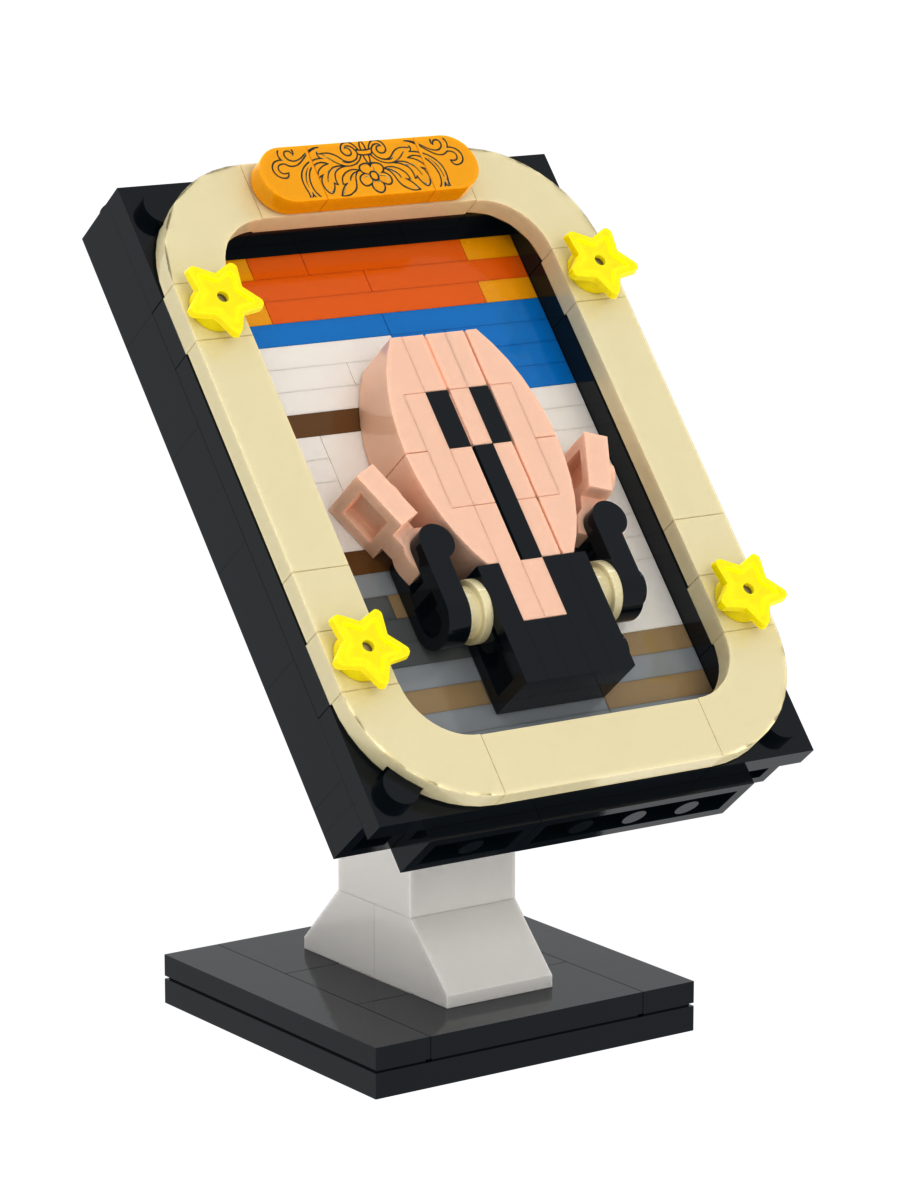 Scream Frame Echo custom brick figure