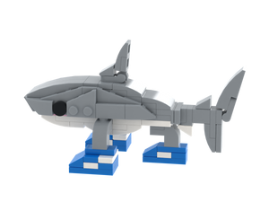 Shoe Fin Walker custom brick figure