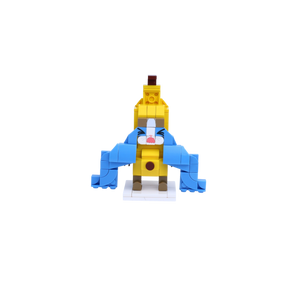 Crying Banana Cat brick art collectible, main product view