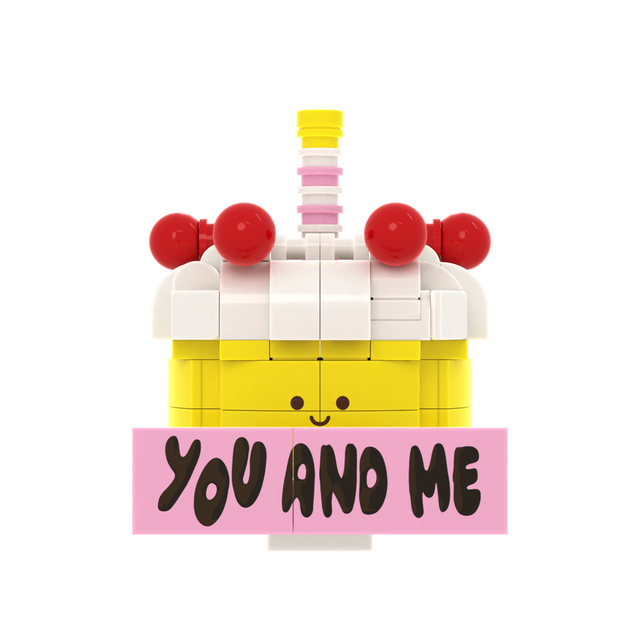 Cute Cartoon Cake