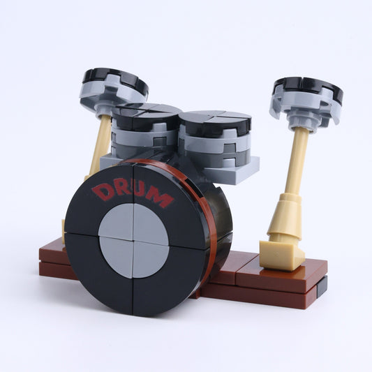 Drum Kit brick scene accessory, right-side view