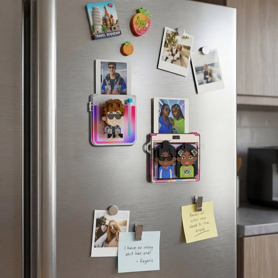 Snap U Single - Custom 3D Figure Frame & Magnet Snap U Collection