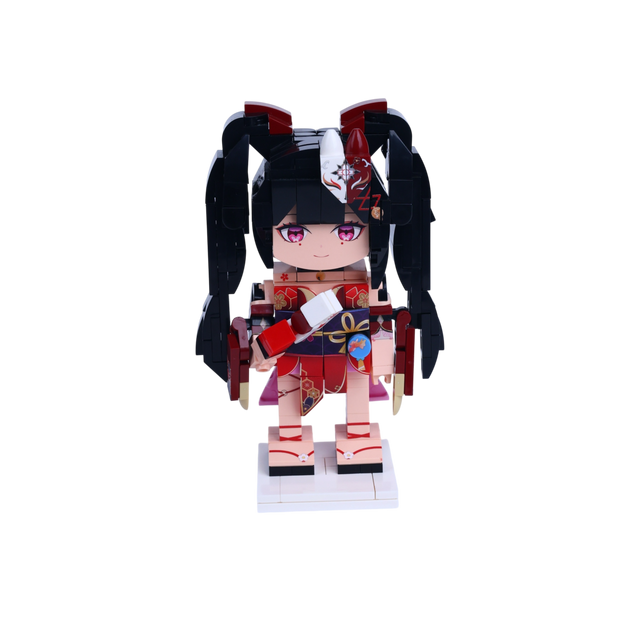 Masked Twin-Kimono Diva