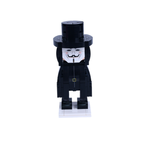 Masked Rebel custom brick figure, main product view