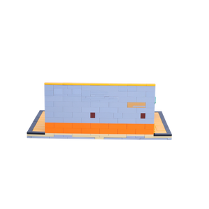 Ping Pong Pals brick scene, back view