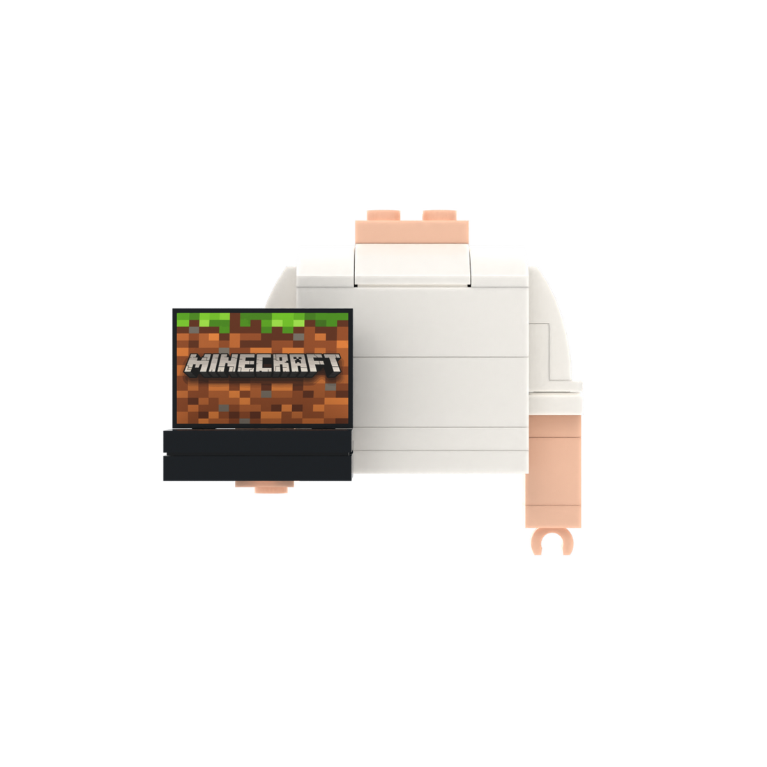 Pixel Screen Display brick figure accessory, main product view