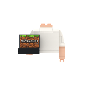 Pixel Screen Display brick figure accessory, main product view