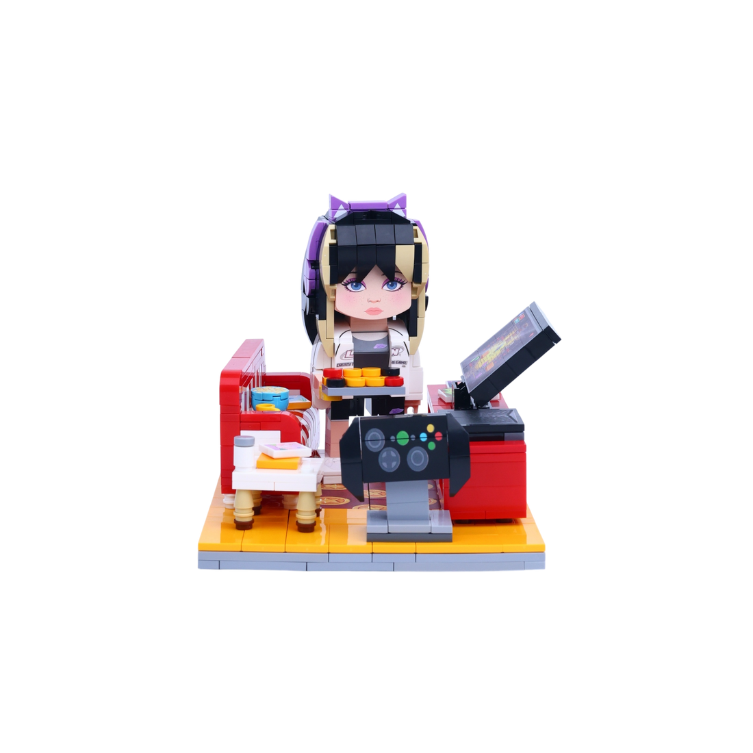 Player One's Pad brick scene, lifestyle view