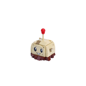 Potato Defense Character brick art collectible, right-side view
