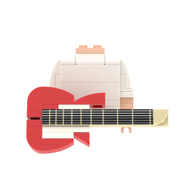 Red Electric Guitar