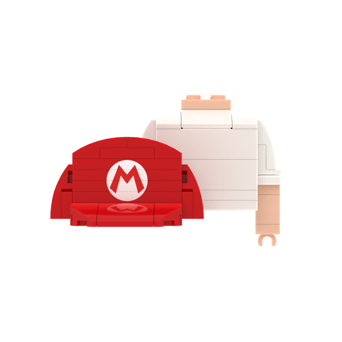 Red Hat brick figure accessory, main product view