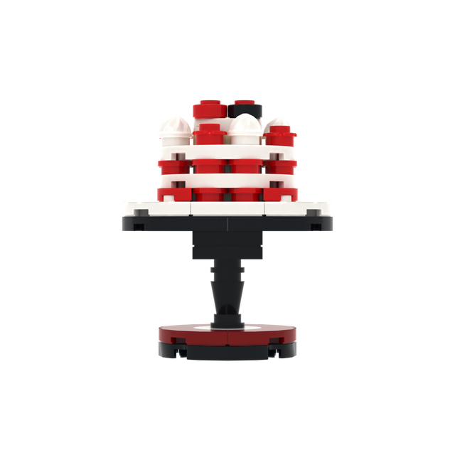 Red-White Cake Tower
