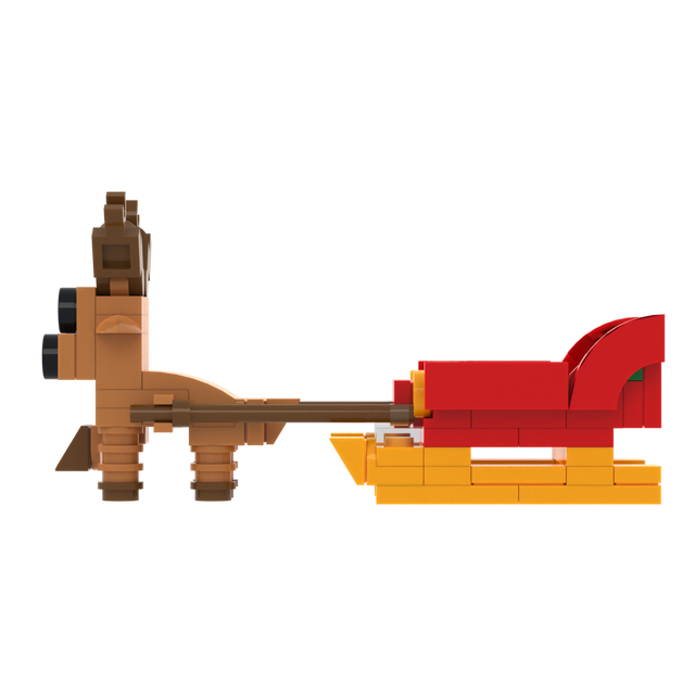 Reindeer & Sleigh
