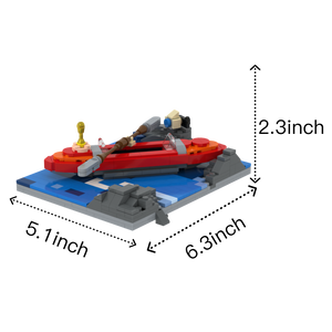 River Ranger brick scene, size guide