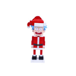 Santa Portal Inventor custom brick figure, main product view