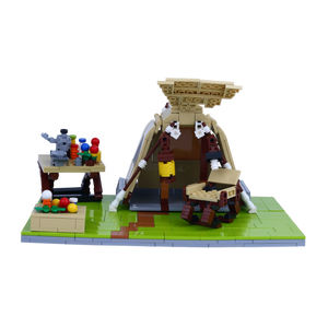 Campfire Cuddles custom brick figure