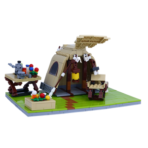 Campfire Cuddles custom brick figure