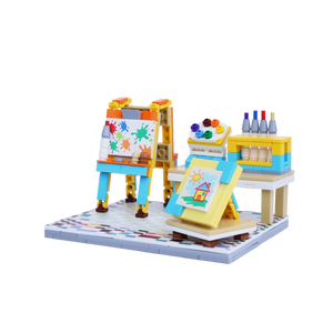 The Mini Picasso custom brick figure