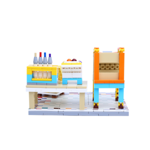 The Mini Picasso custom brick figure
