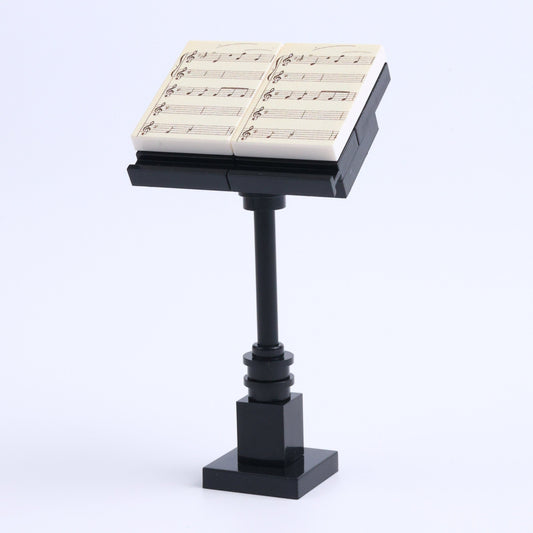 Sheet Music Stand brick scene accessory, right-side view