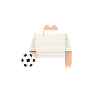Soccer Ball brick figure accessory, main product view