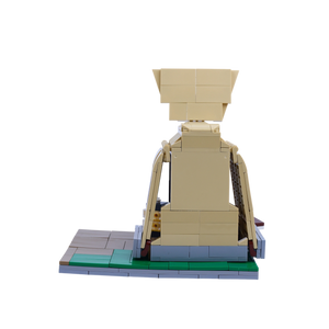 Solo Explorer brick scene, back view