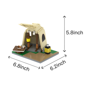 Solo Explorer brick scene, size guide