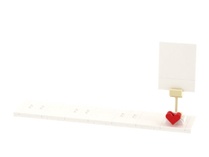 Standard Base with photo Frame brick scene, right view