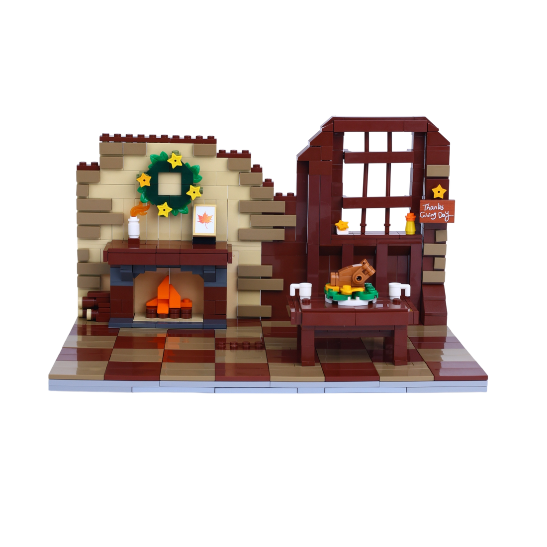 Thanksgiving · Family Feast brick scene, main product view