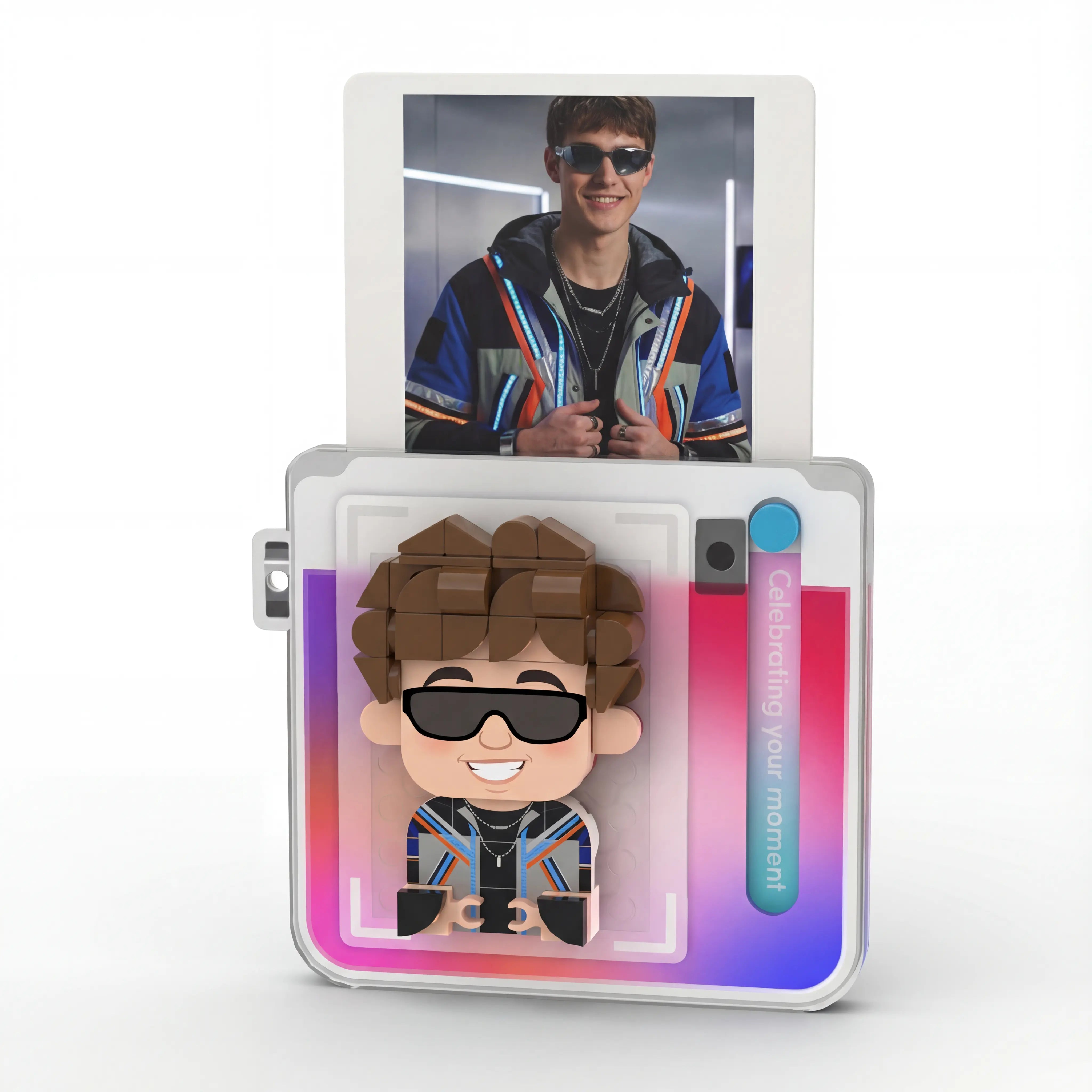 Snap U Single - Custom 3D Figure Frame & Magnet Snap U Collection