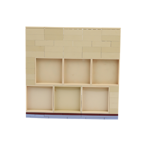 Urban Creator brick scene, back view