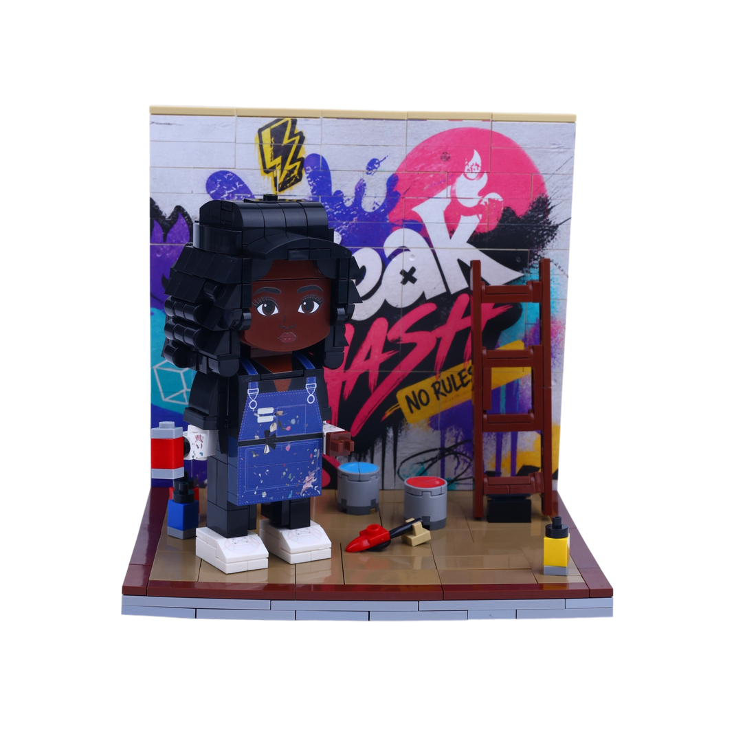 Urban Creator brick scene, lifestyle view