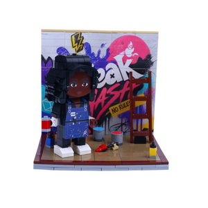 Urban Creator brick scene, lifestyle view