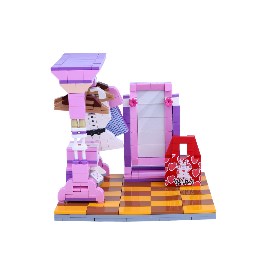Walk-in Closet brick scene, main product view