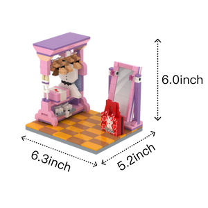 Walk-in Closet brick scene, size guide