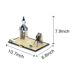 Wedding · Mini Chapel brick scene, size guide