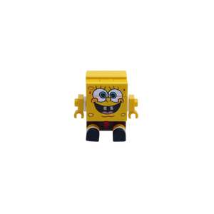 Yellow Square Character brick art collectible, main product view